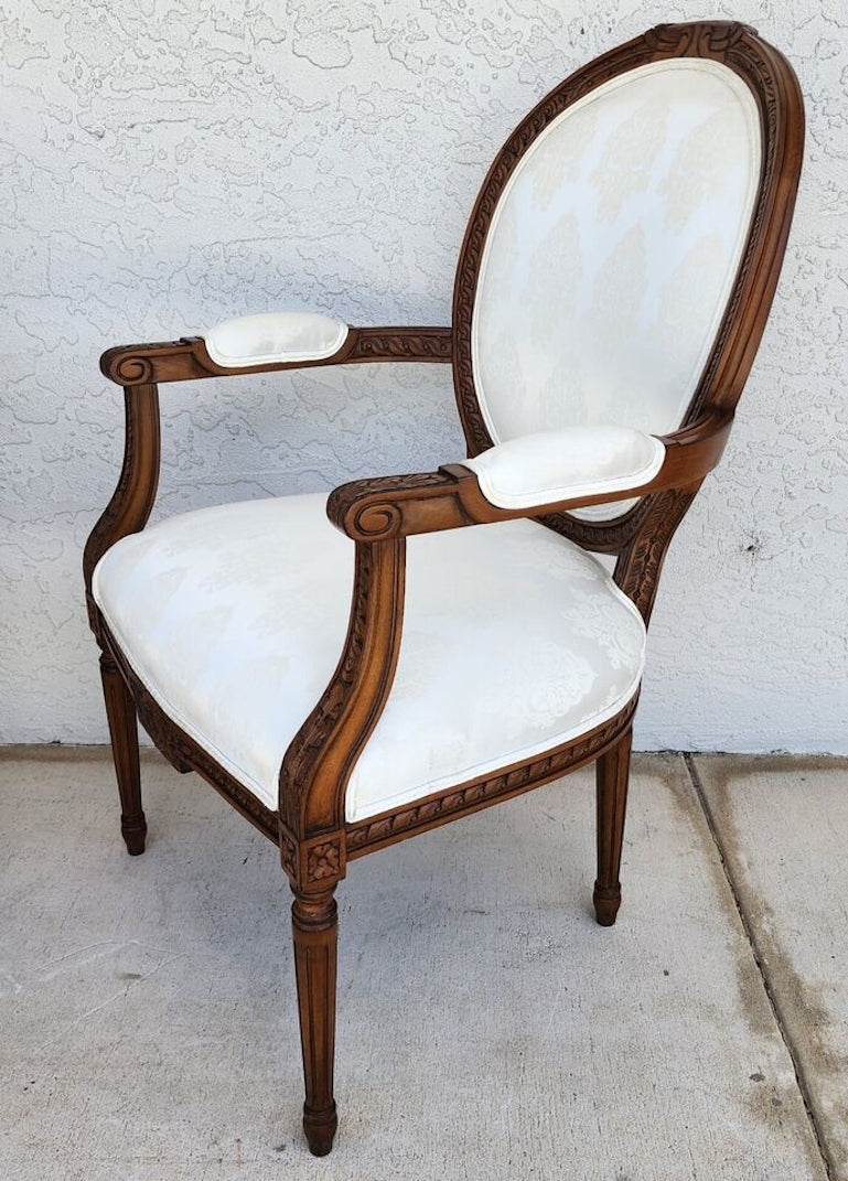 French Louis XVI Dining Chairs Set of 4