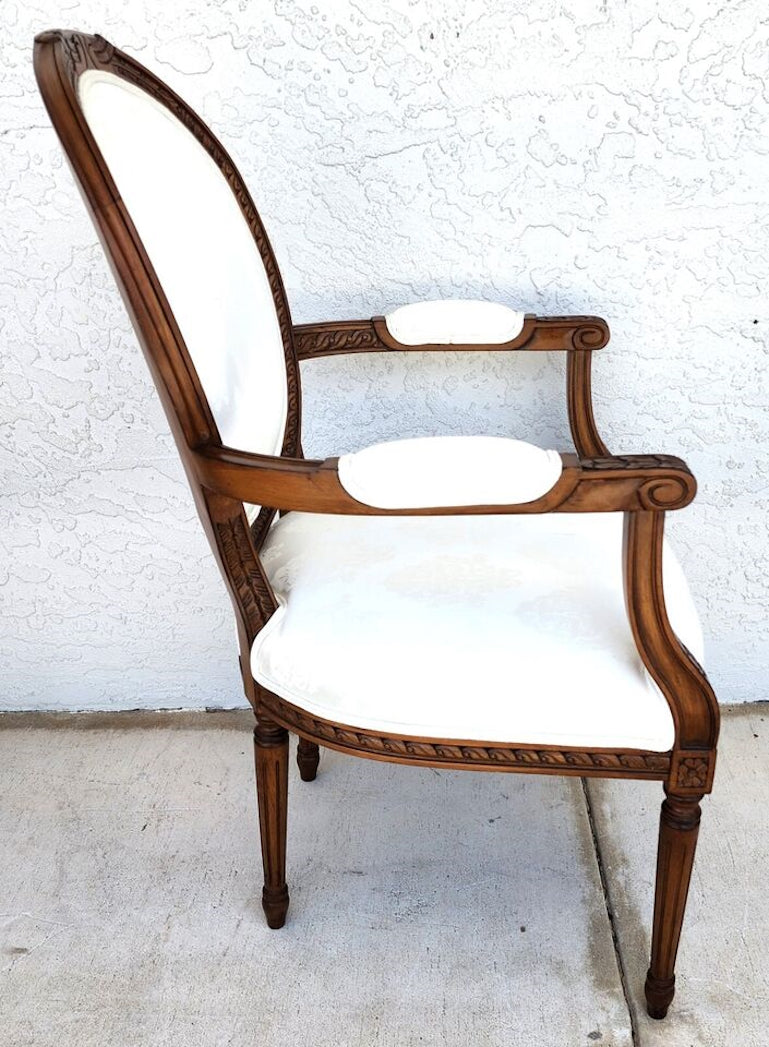 French Louis XVI Dining Chairs Set of 4