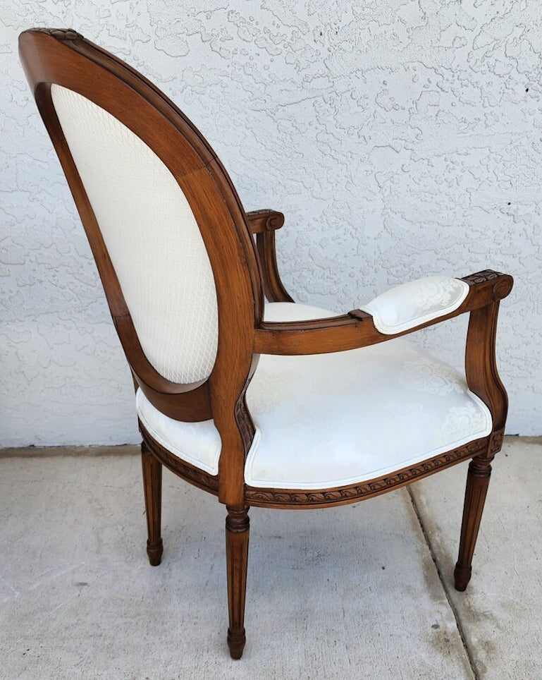 French Louis XVI Dining Chairs Set of 4