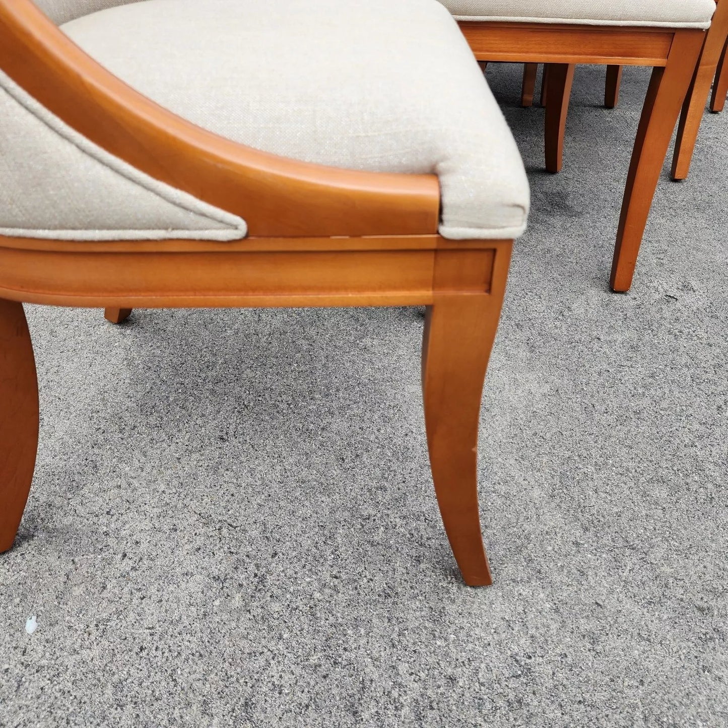 Italian Style Yacht Dining Chairs Set of 10