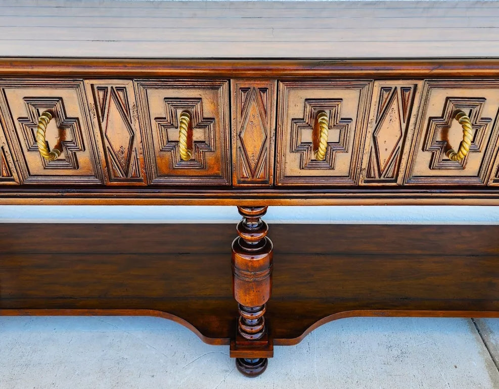 Century Furniture Console Buffet Sofa Table Beach House