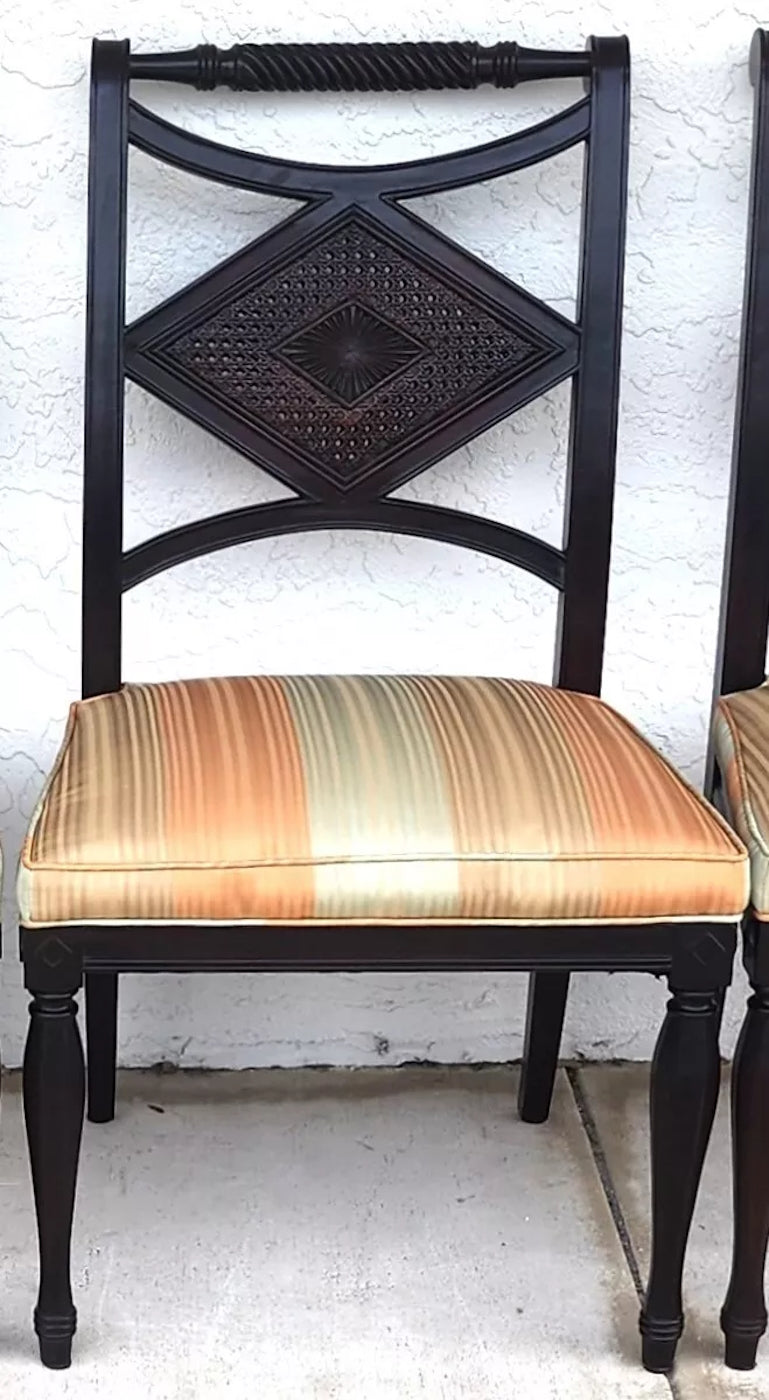 Regency Dining Chairs Set Of 8