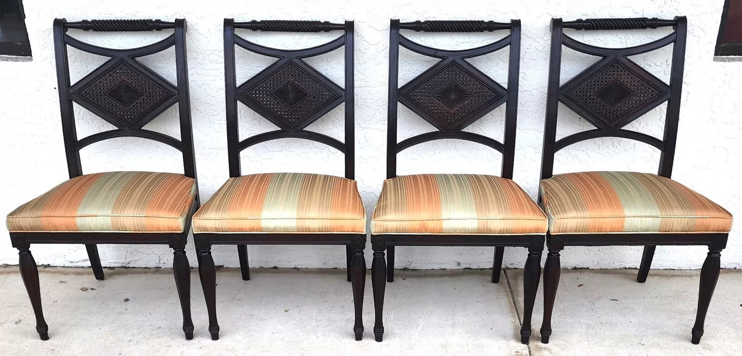 Regency Dining Chairs Set Of 8