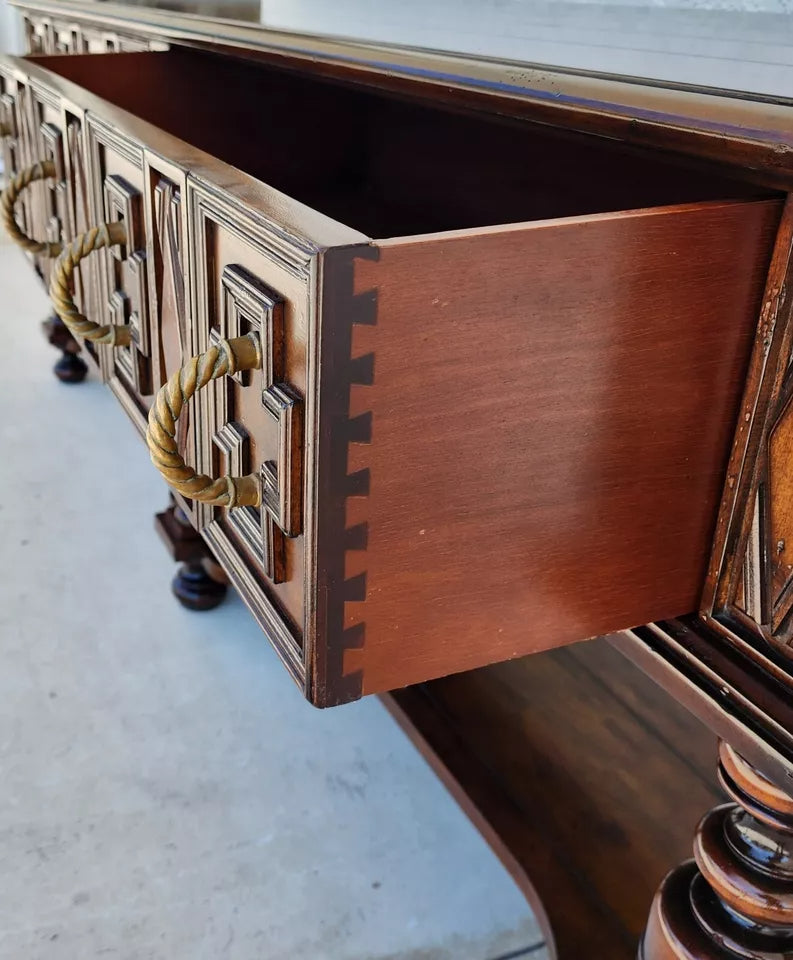 Century Furniture Console Buffet Sofa Table Beach House