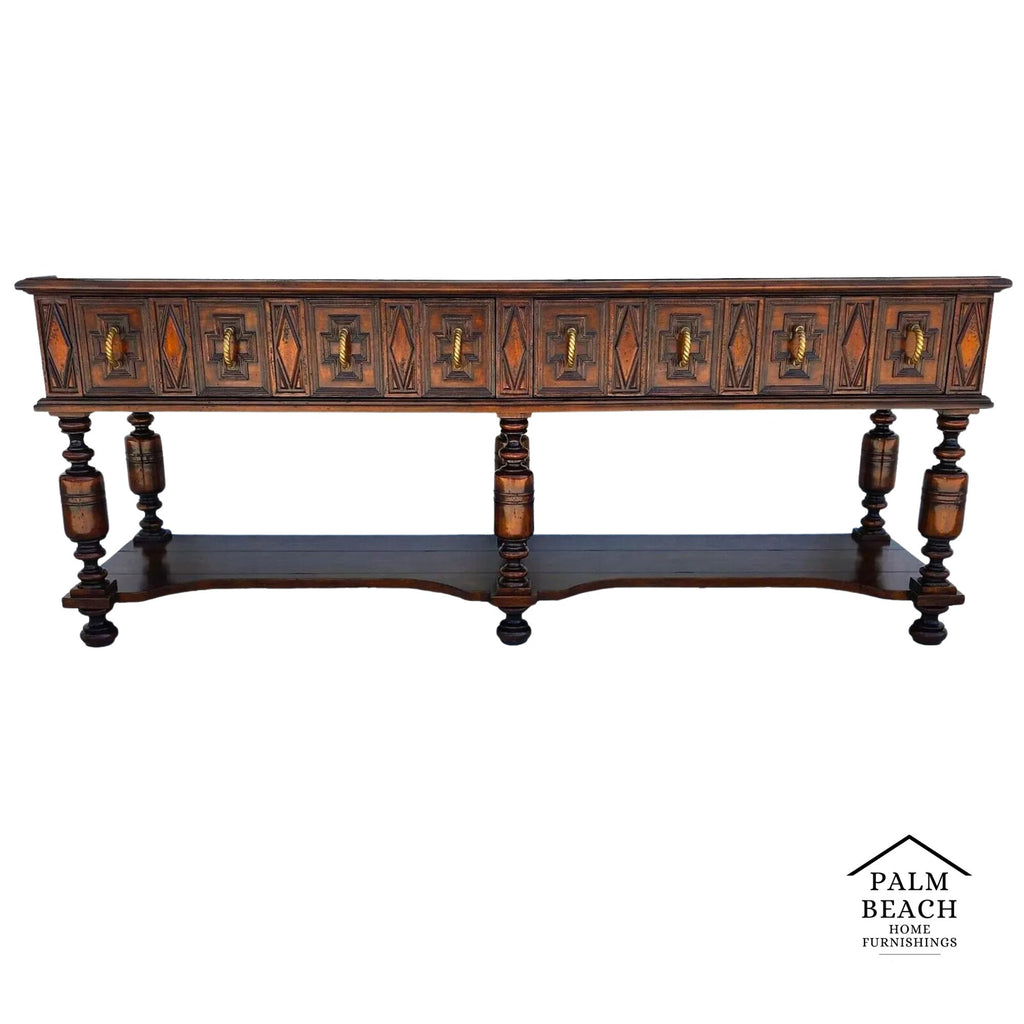 Century Furniture Console Buffet Sofa Table Beach House