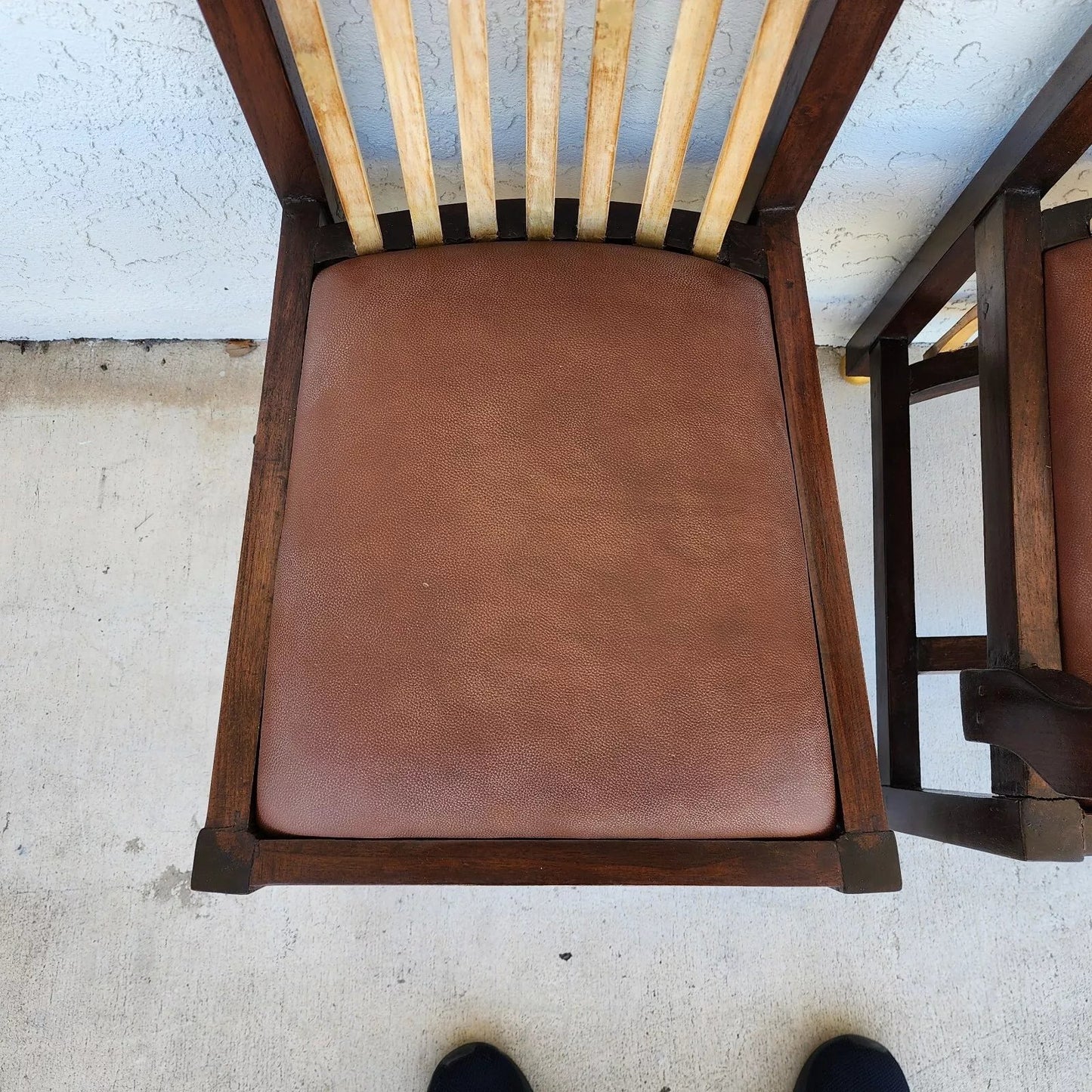 Frank Lloyd Wright Style Dining Chairs Set of 8