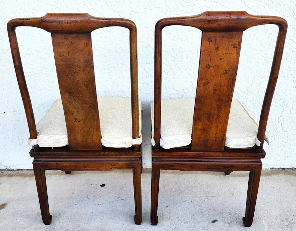 Henredon Ming Asian Dining Chairs 1950s