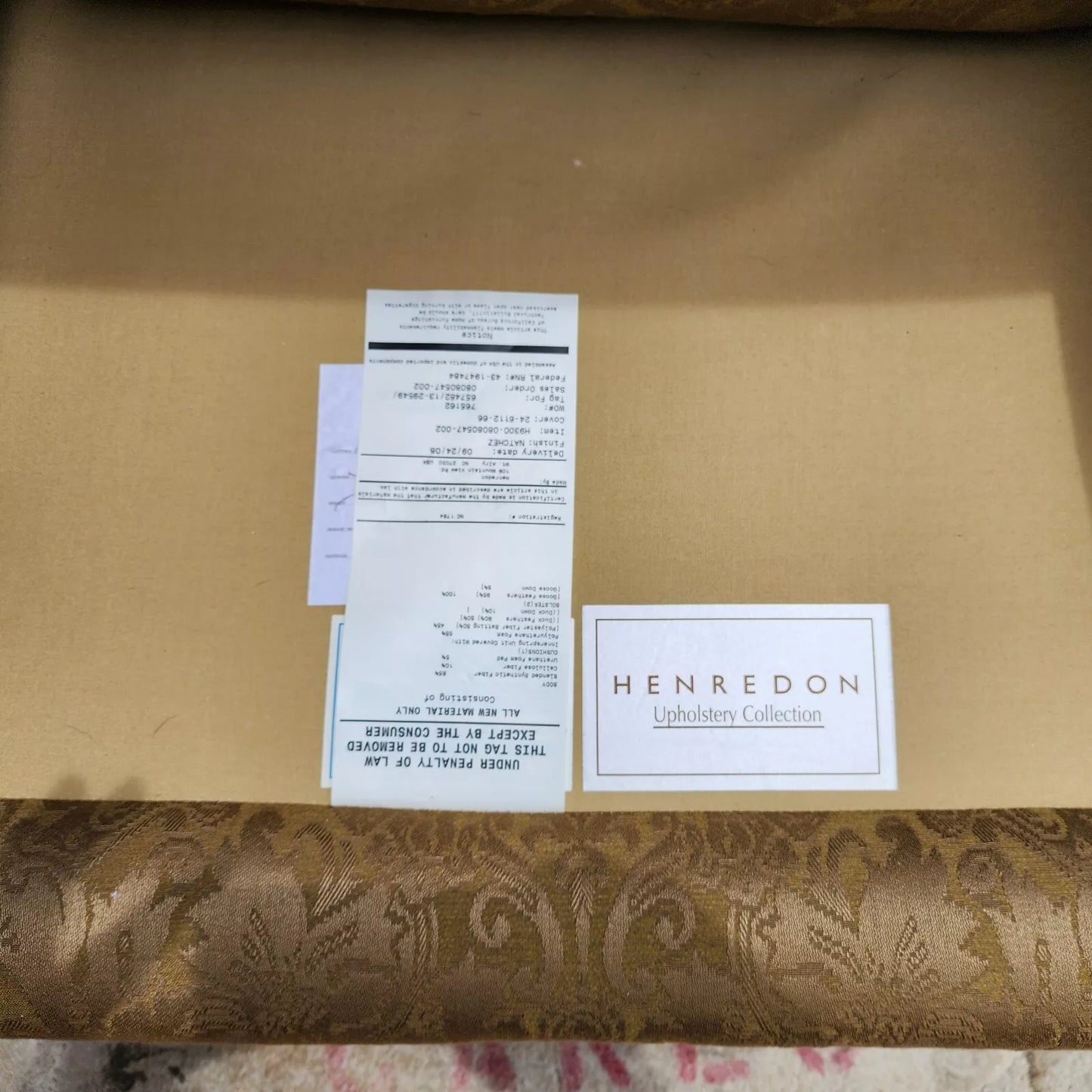 Henredon Oversized Lounge Chair