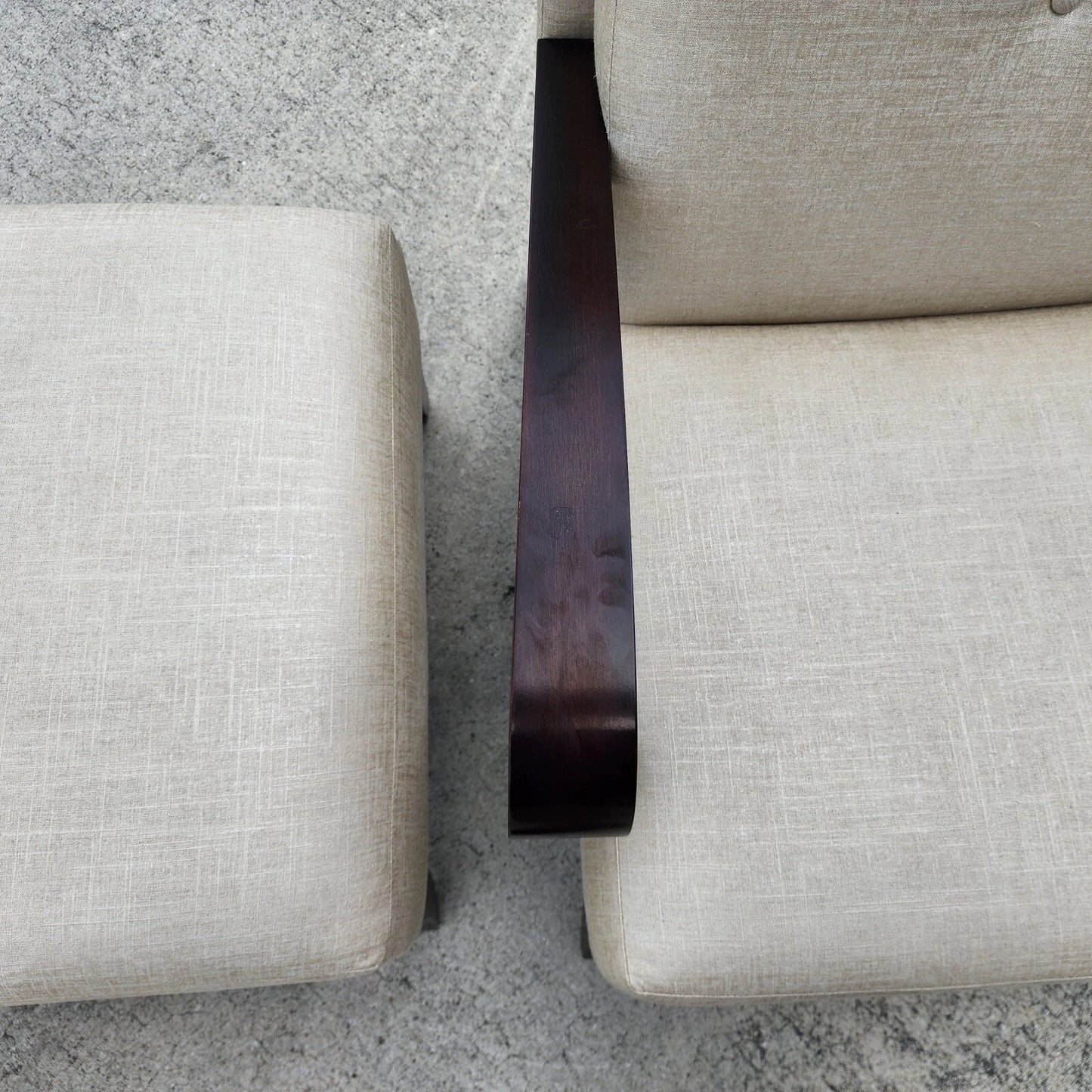 Michael Wolk Farrah Chair & Ottoman