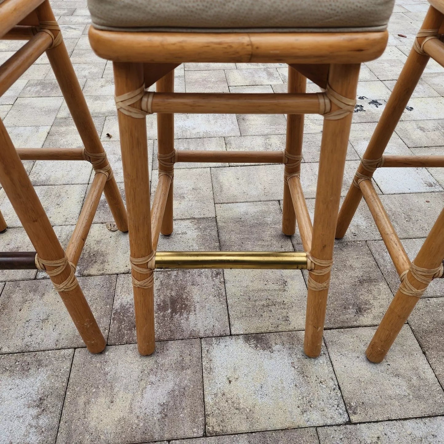 McGuire Counter Bar Stools Bamboo