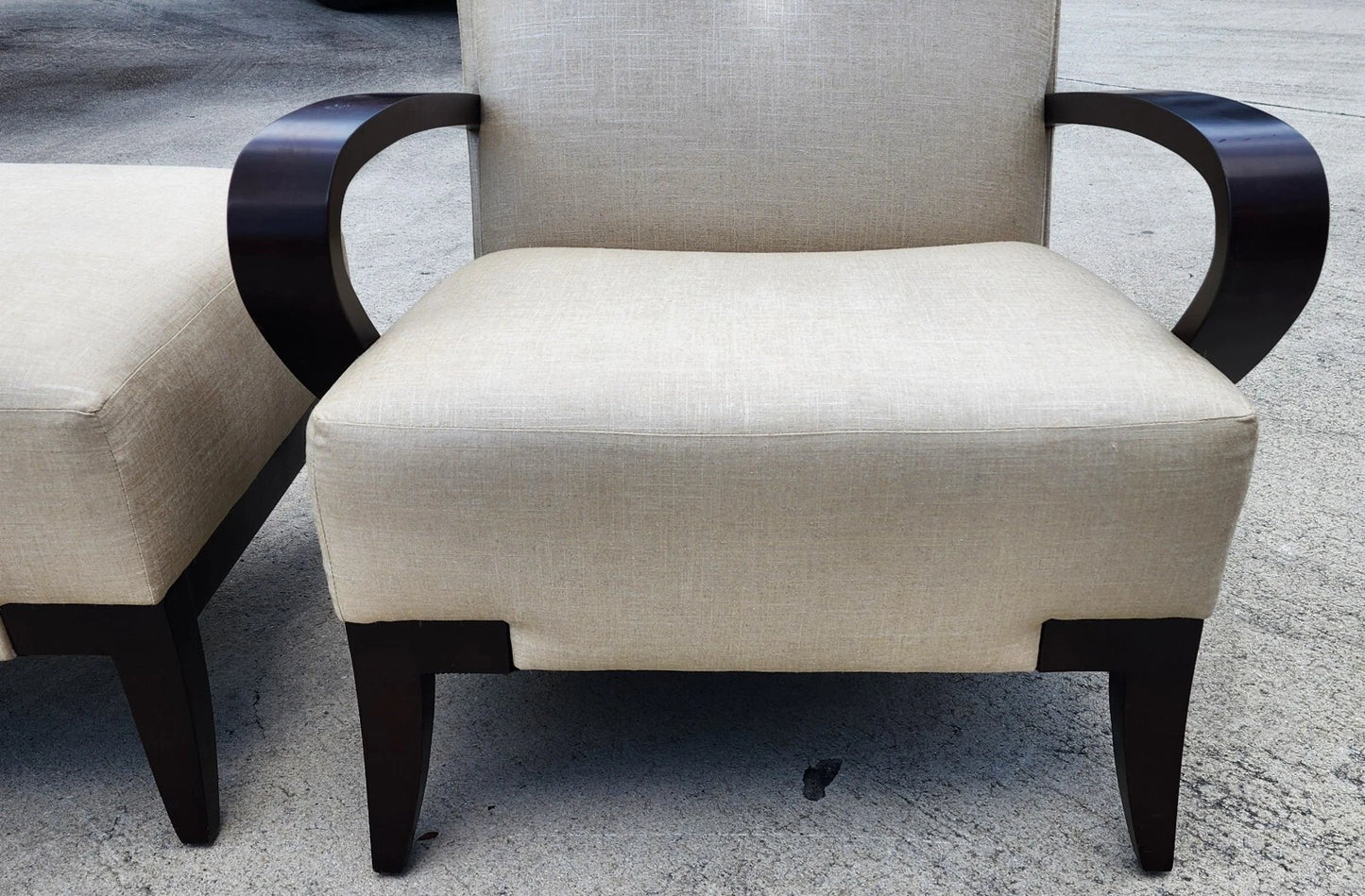 Michael Wolk Farrah Chair & Ottoman