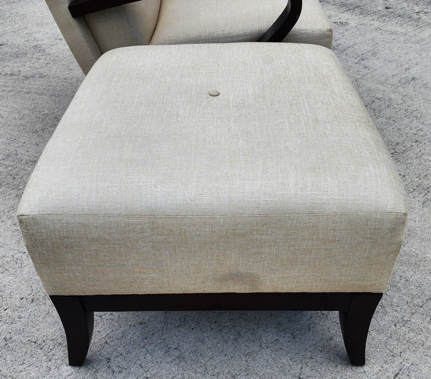 Michael Wolk Farrah Chair & Ottoman
