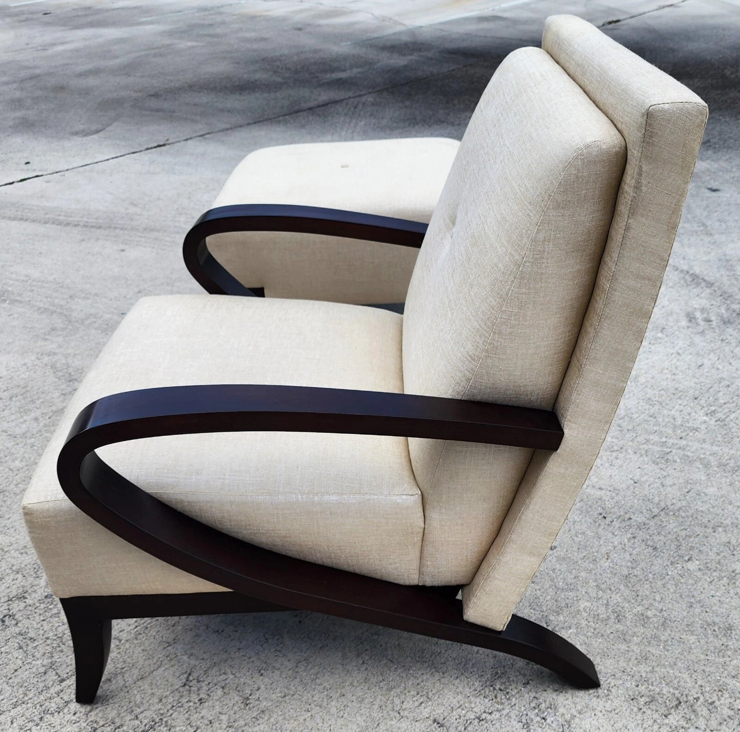Michael Wolk Farrah Chair & Ottoman