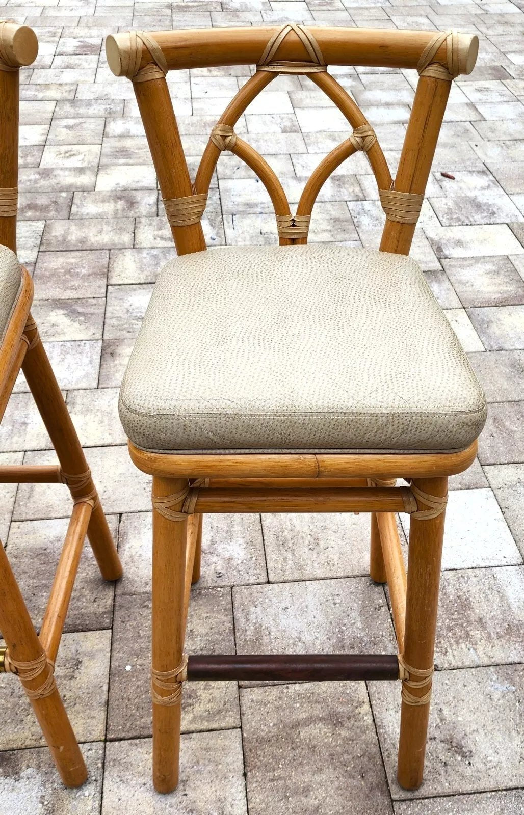 McGuire Counter Bar Stools Bamboo