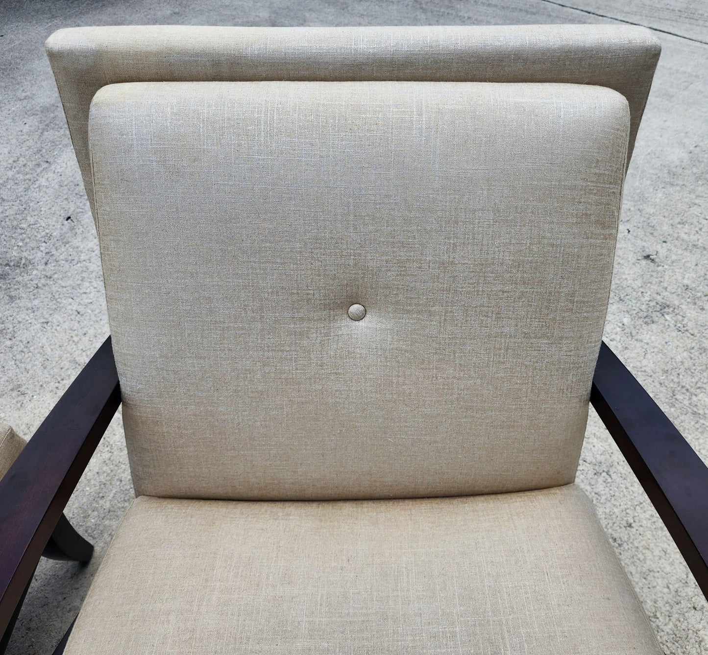 Michael Wolk Farrah Chair & Ottoman