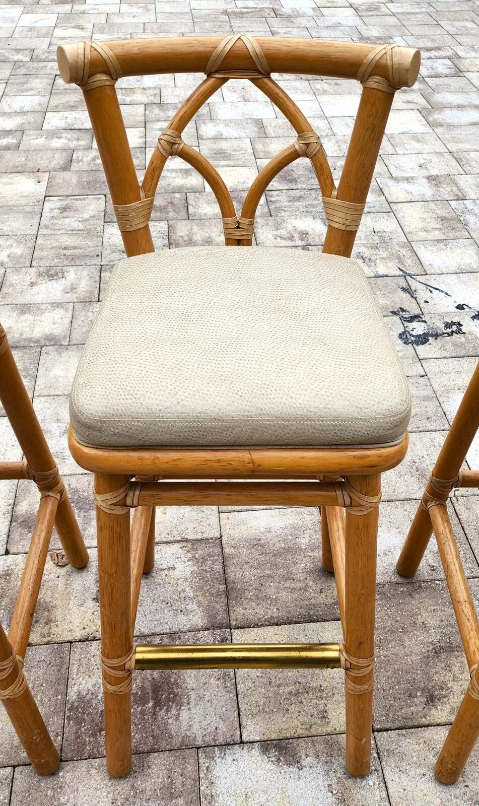 McGuire Counter Bar Stools Bamboo