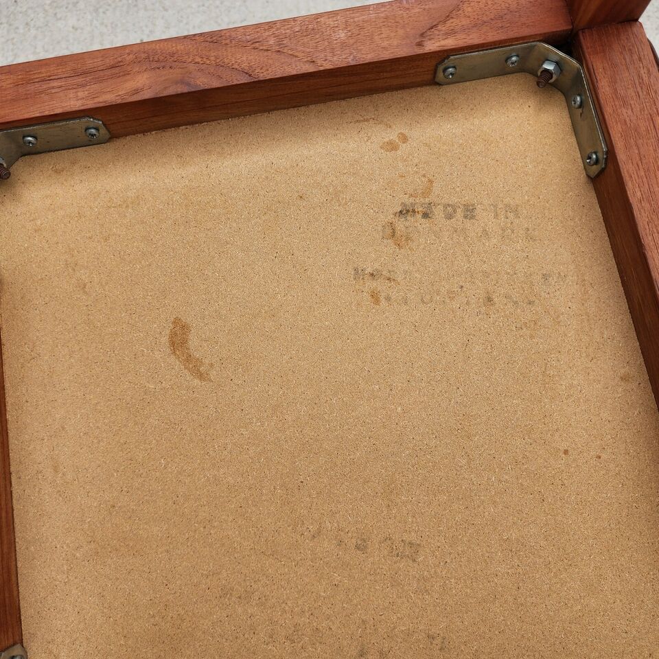 MCM Danish Nesting Tables Mobelfabrikken Toften Teak Tile