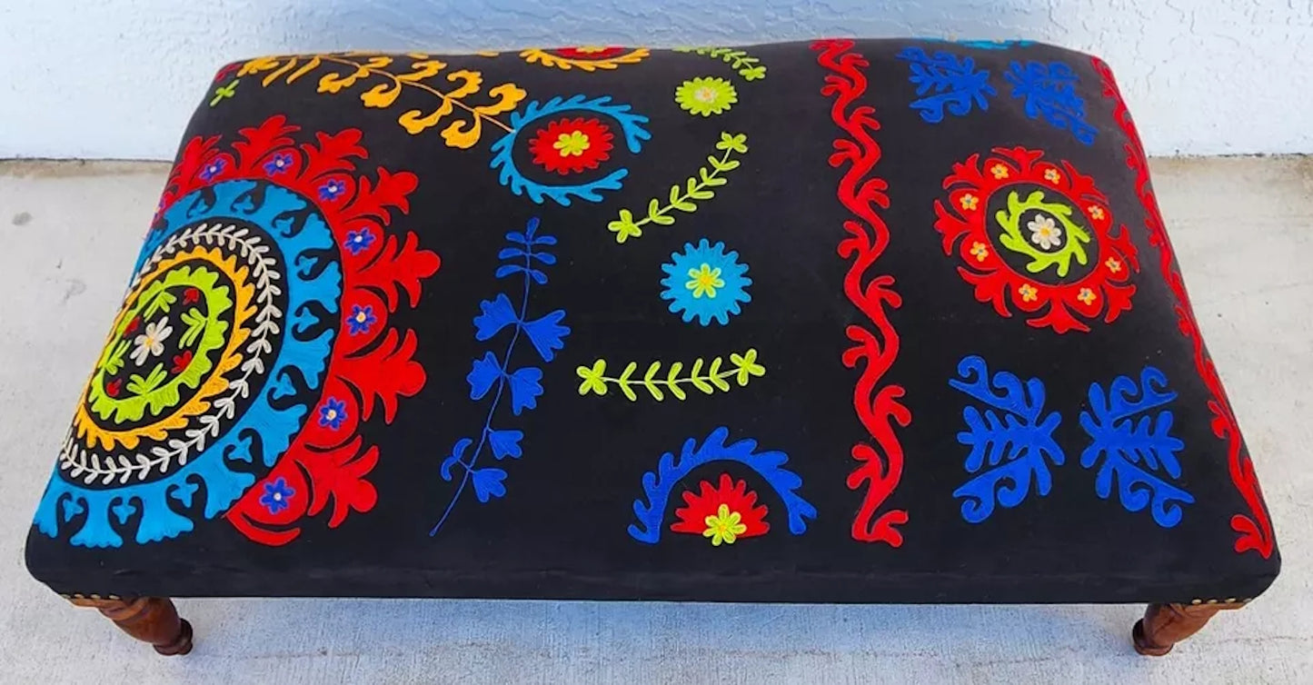 Ottoman Table Hand Embroidered