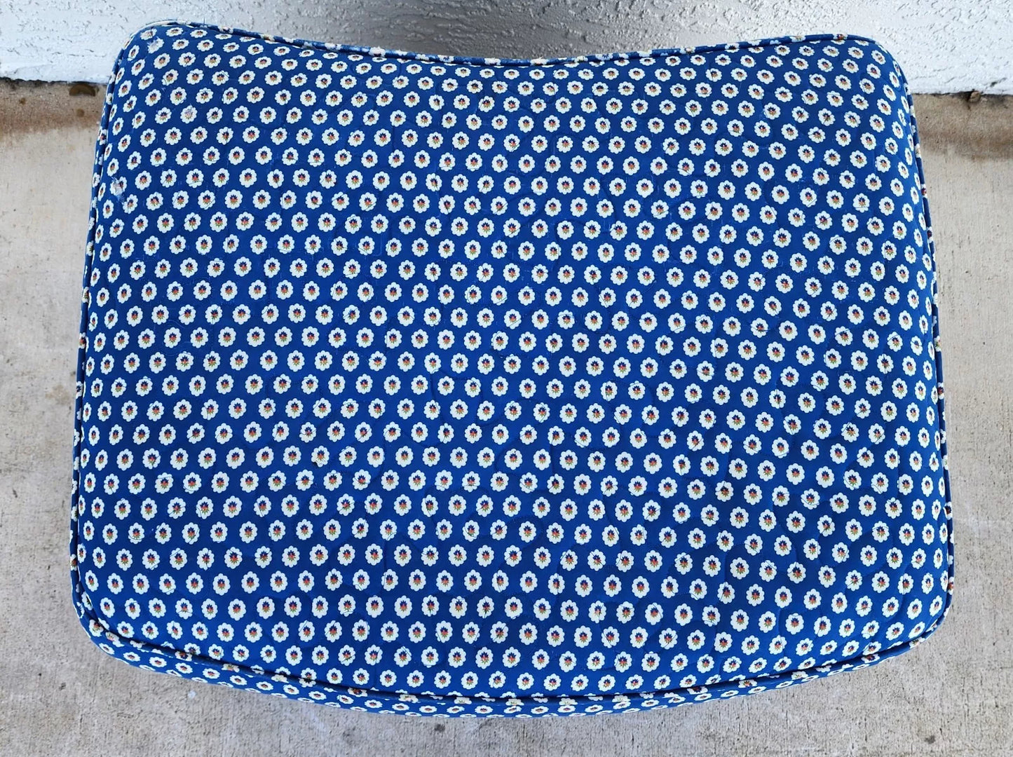 Floral Rolling Ottoman