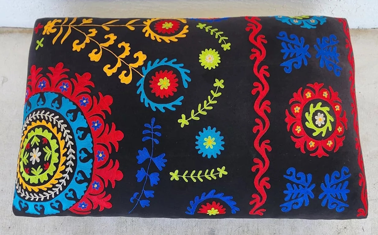 Ottoman Table Hand Embroidered