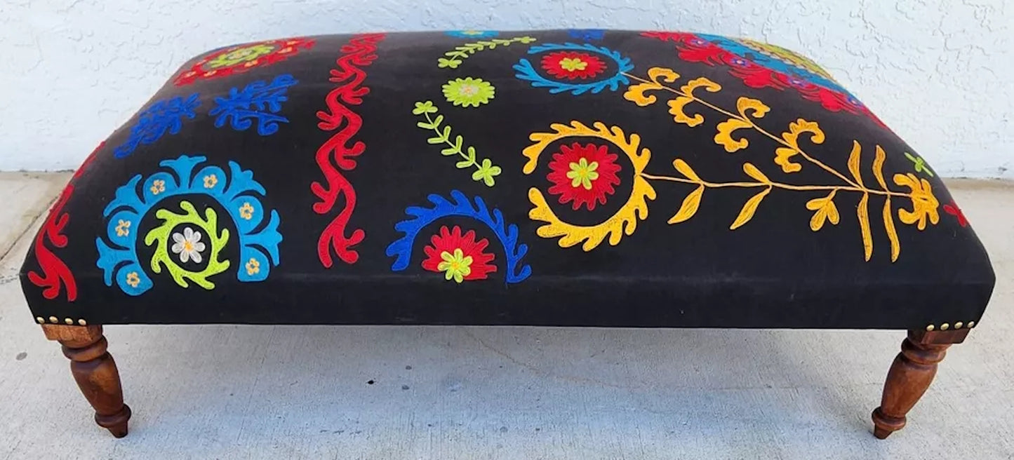 Ottoman Table Hand Embroidered