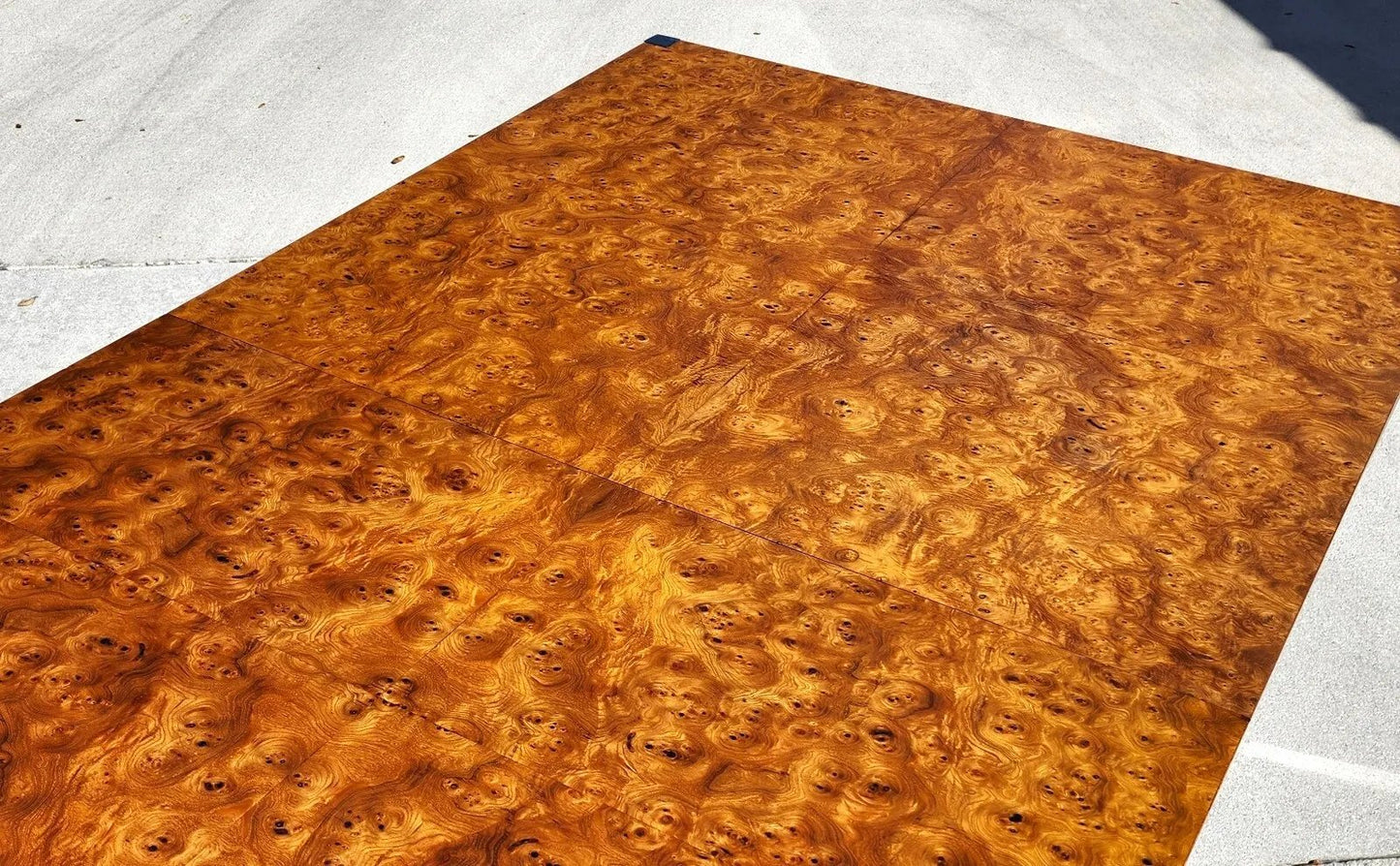 Harvey Probber MCM Dining Conference Table 2 Leaves