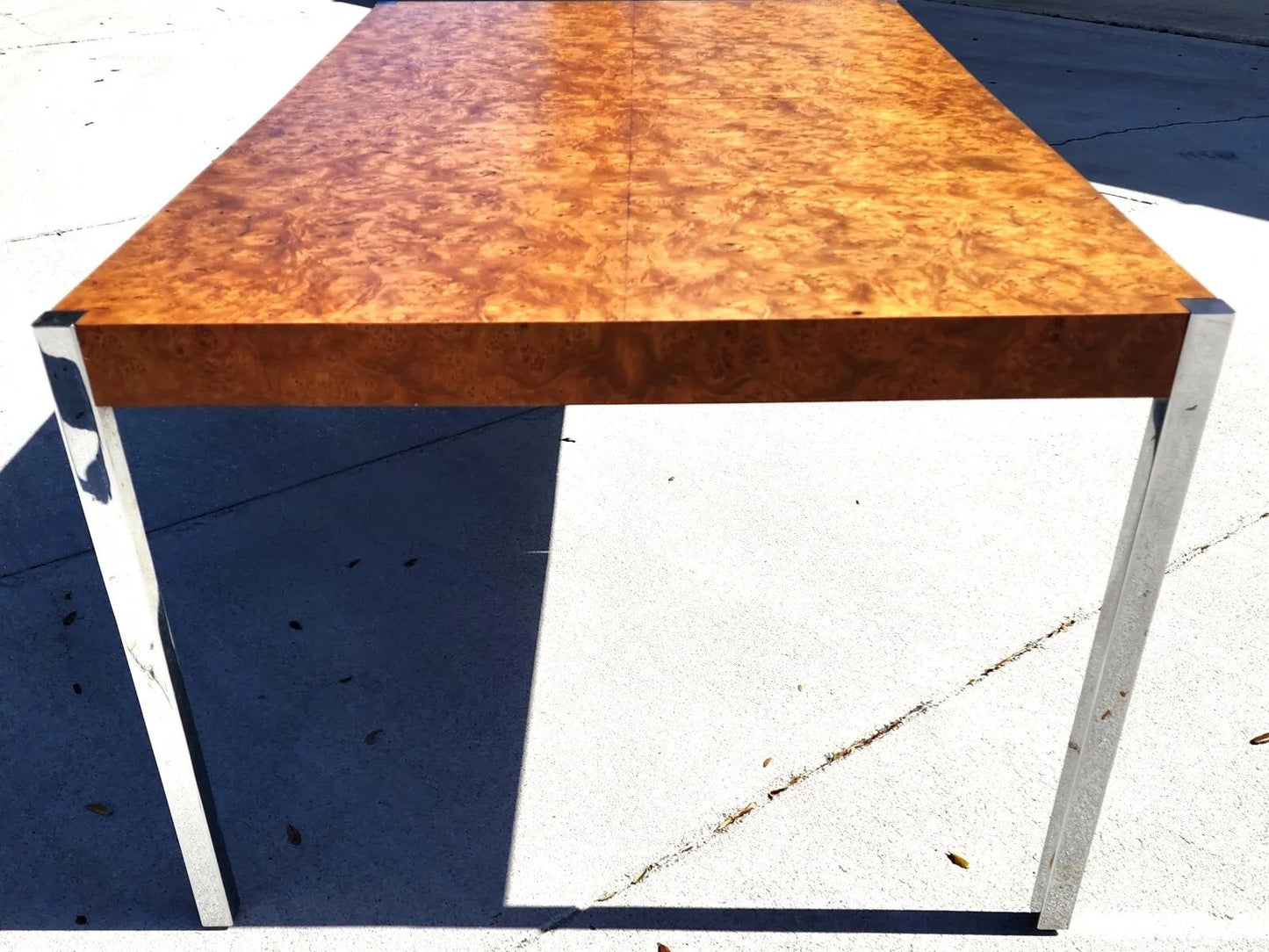 Harvey Probber MCM Dining Conference Table 2 Leaves