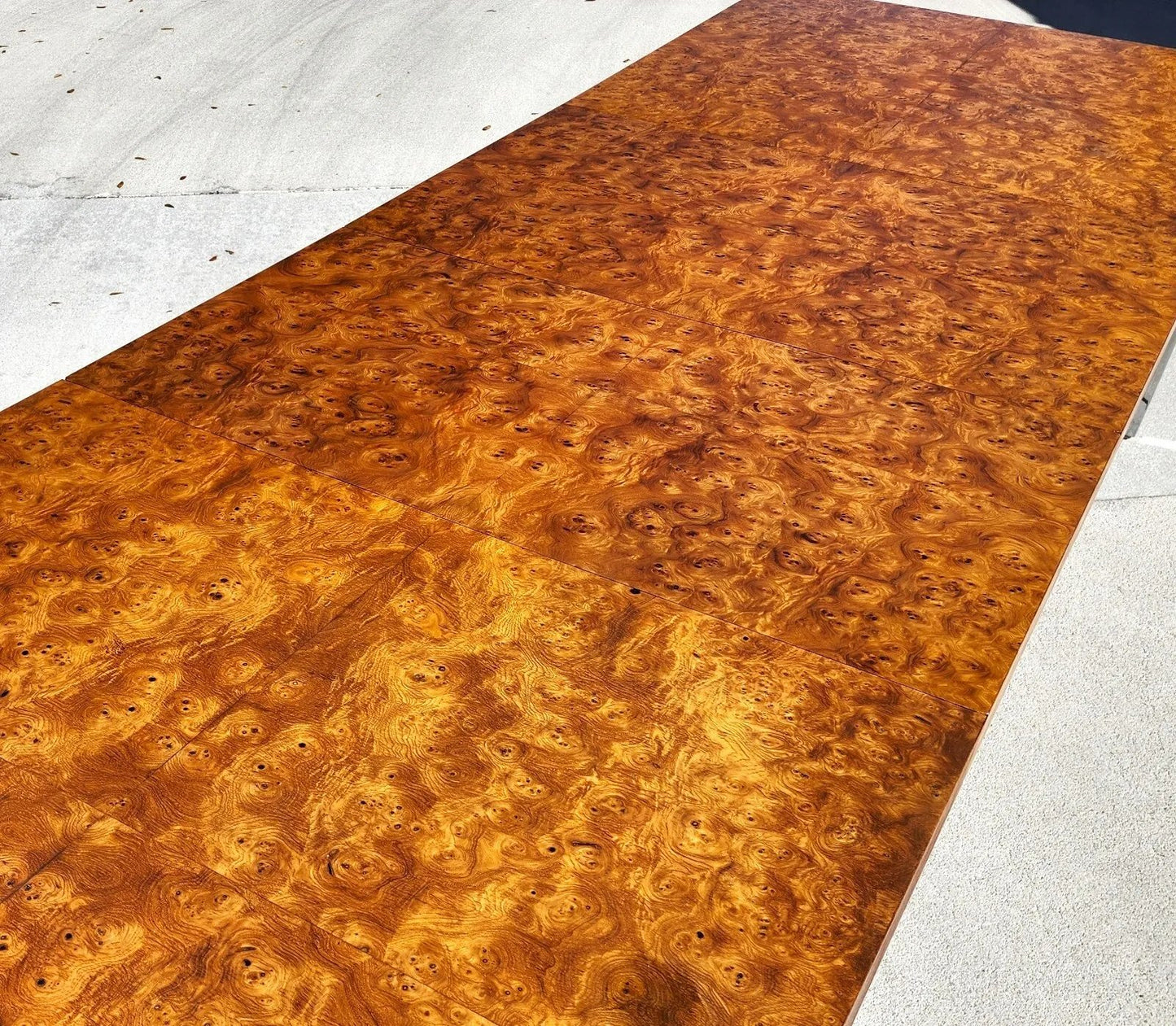 Harvey Probber MCM Dining Conference Table 2 Leaves