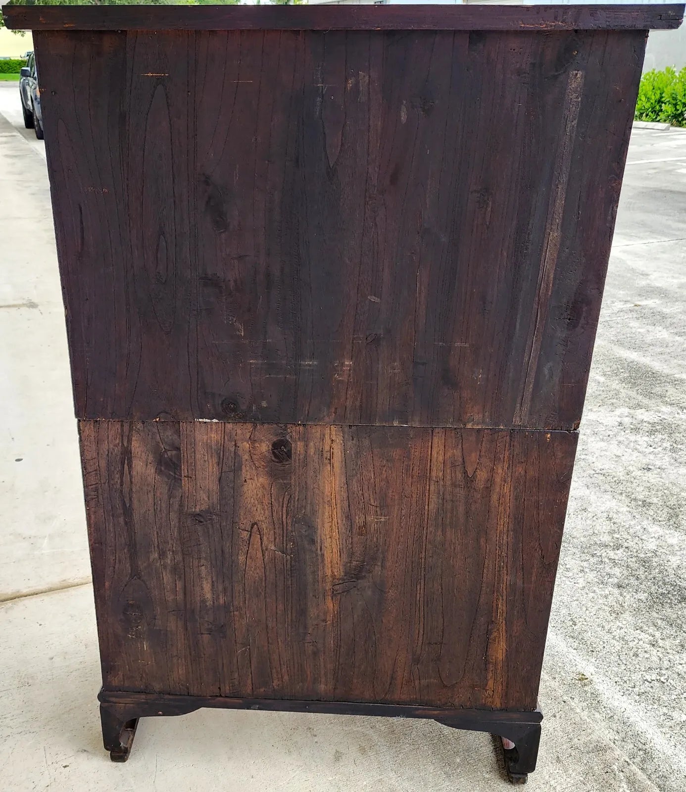 Antique Korean Bandaji Nong Tansu Scholars Wedding Cabinet