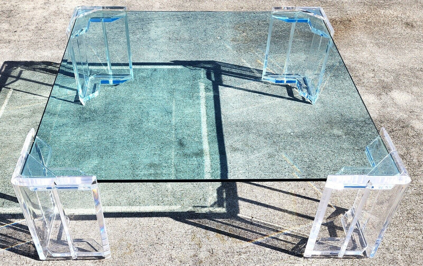 MCM Lucite Cocktail Table 1970s