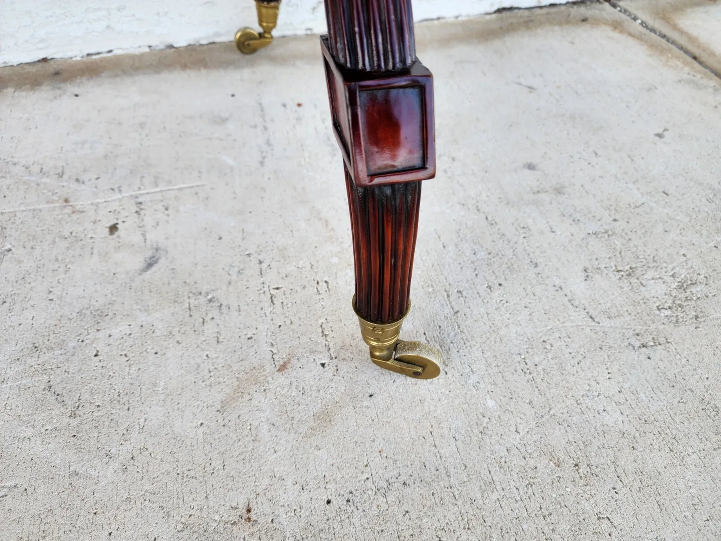 English Console Table Charles X Style Rolling