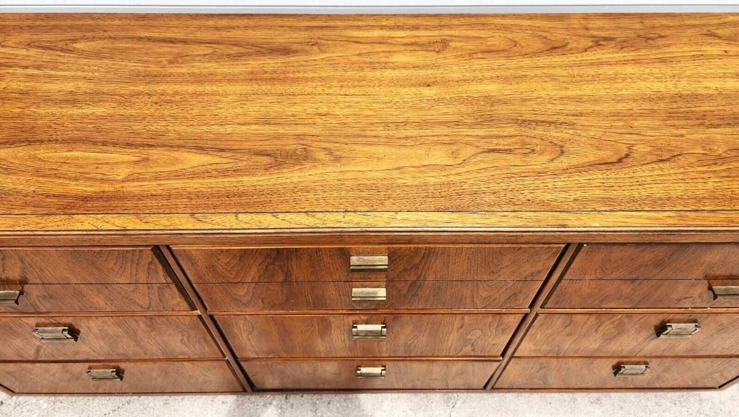 1970's DREXEL CONSENSUS Dresser Campaign Style Mid Century Modern