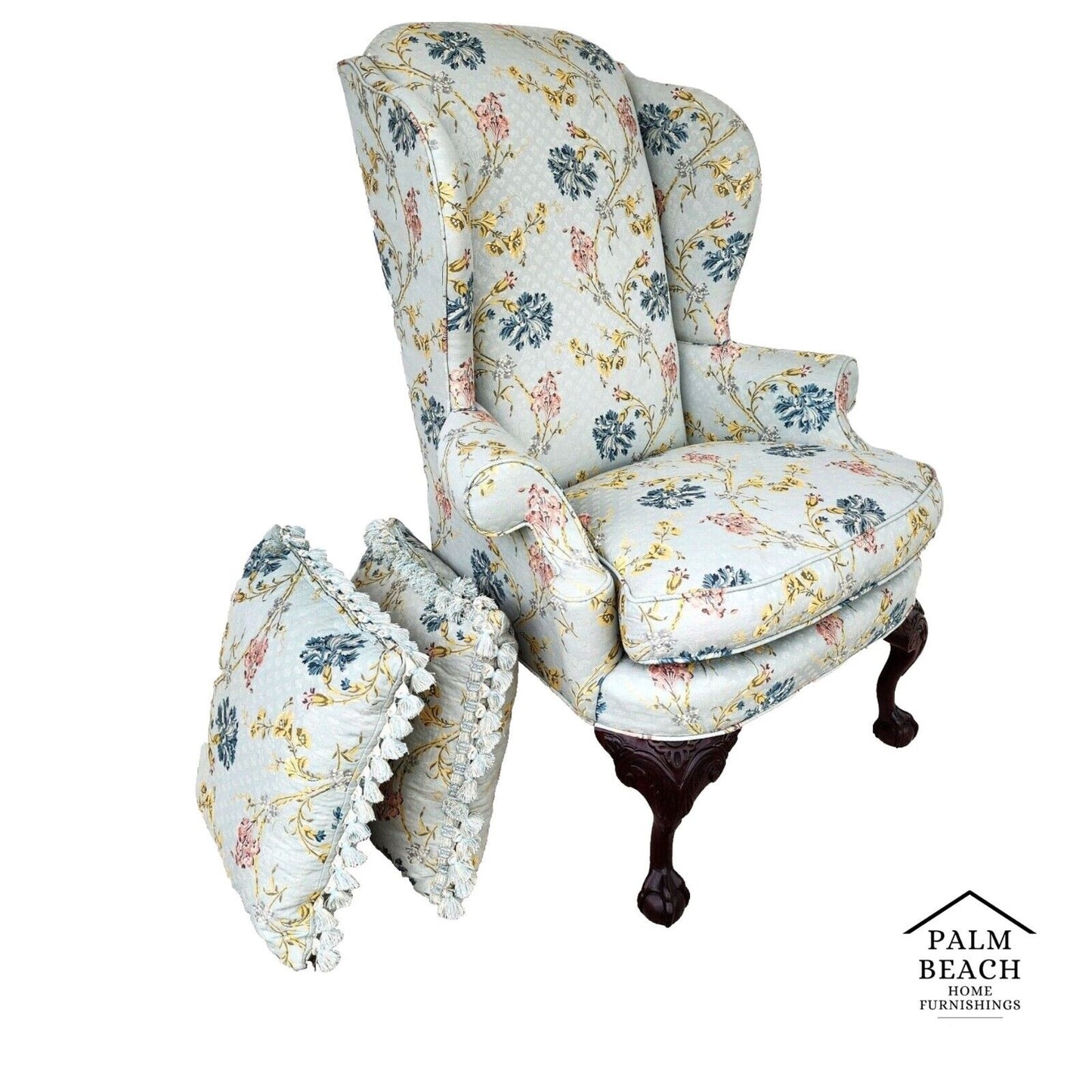 Oversized Wingback Chair by CENTURY FURNITURE Co