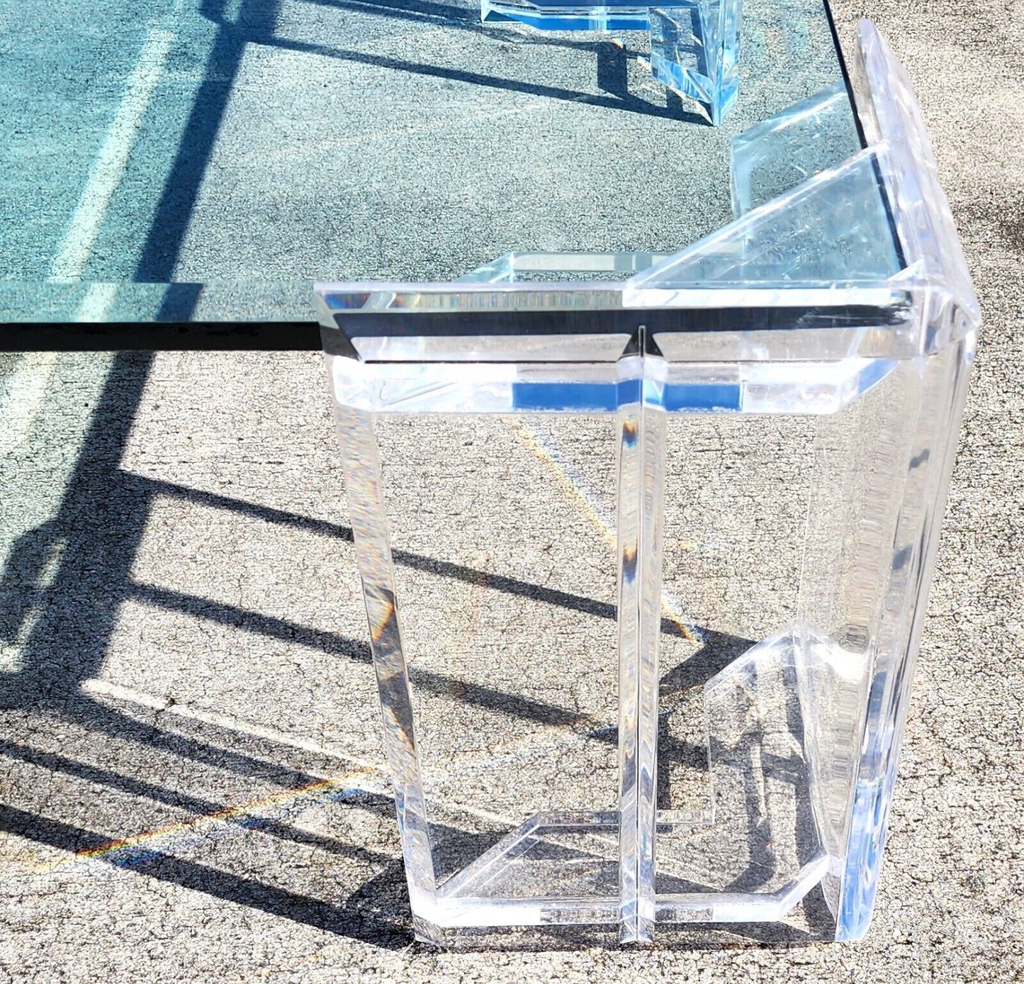 MCM Lucite Cocktail Table 1970s