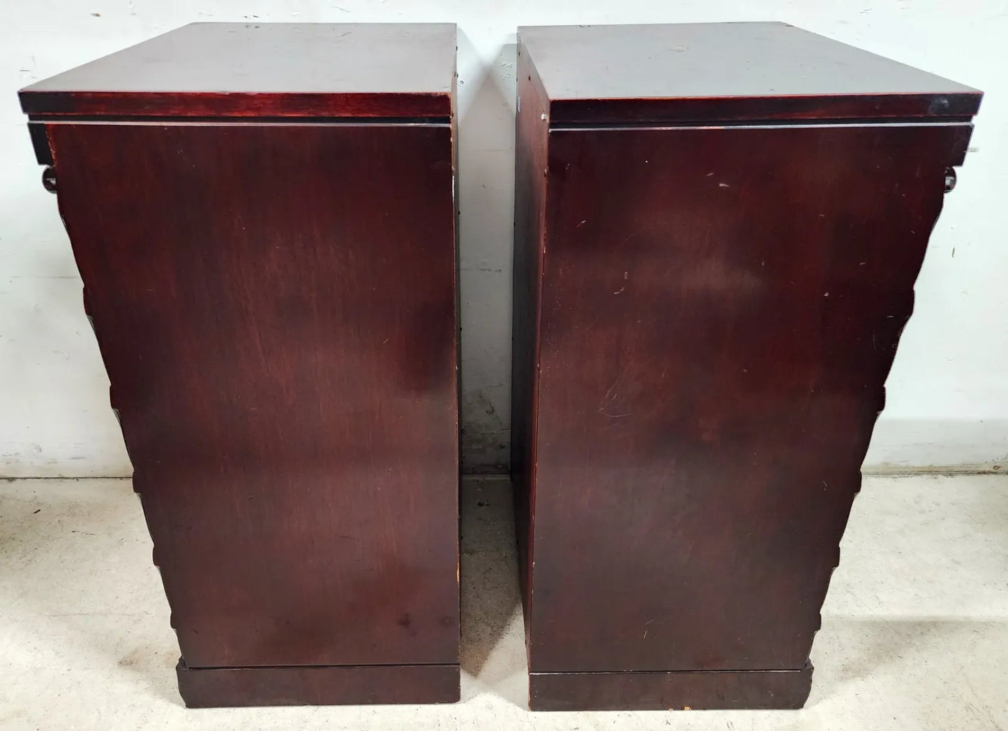 Midcentury Nightstands Side Tables in Rosewood by John Stuart