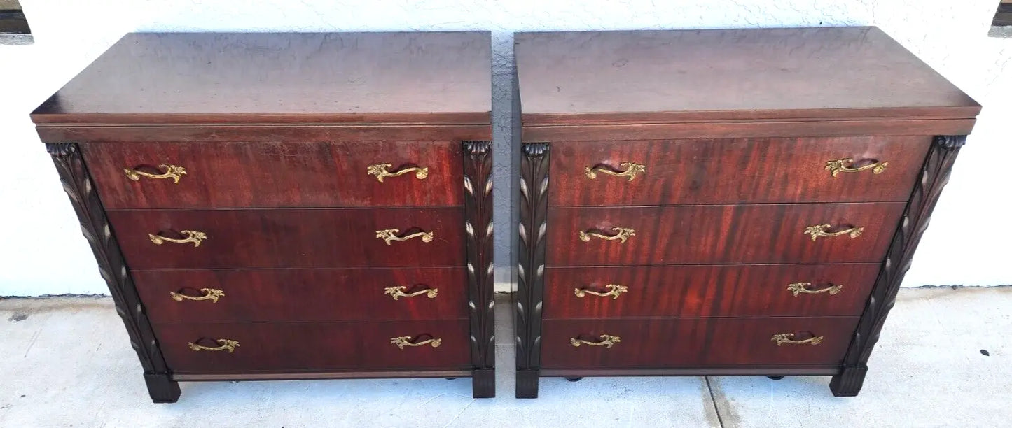 Midcentury Nightstands Side Tables in Rosewood by John Stuart