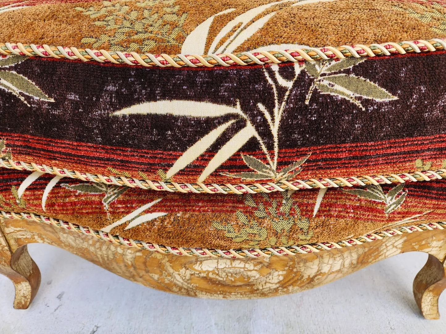 Tropical Ottoman Palm Beach by SWAIM