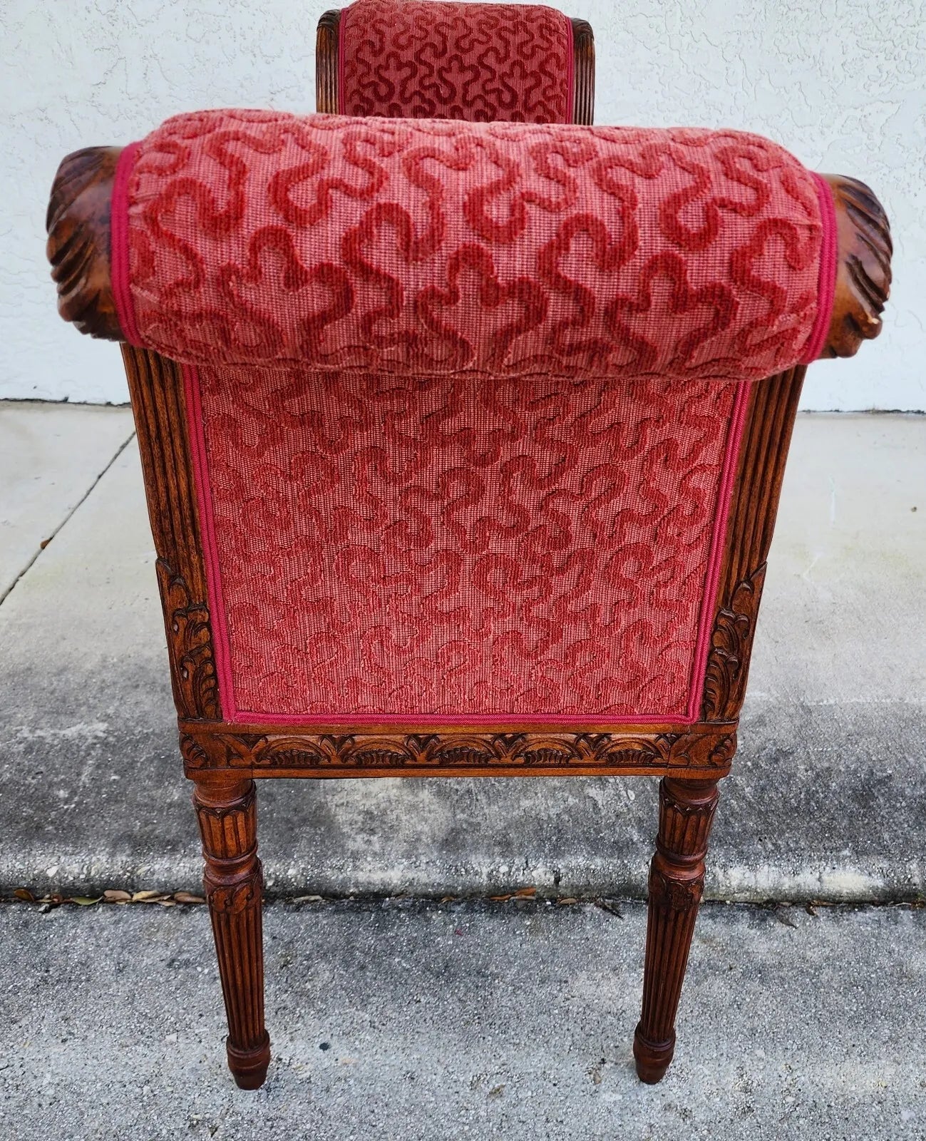 Edward Ferrell Neoclassical Revival Style Bench