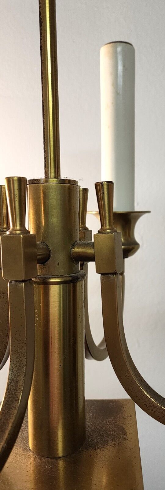 Italian Neoclassical Table Lamps Candelabra Vintage Large