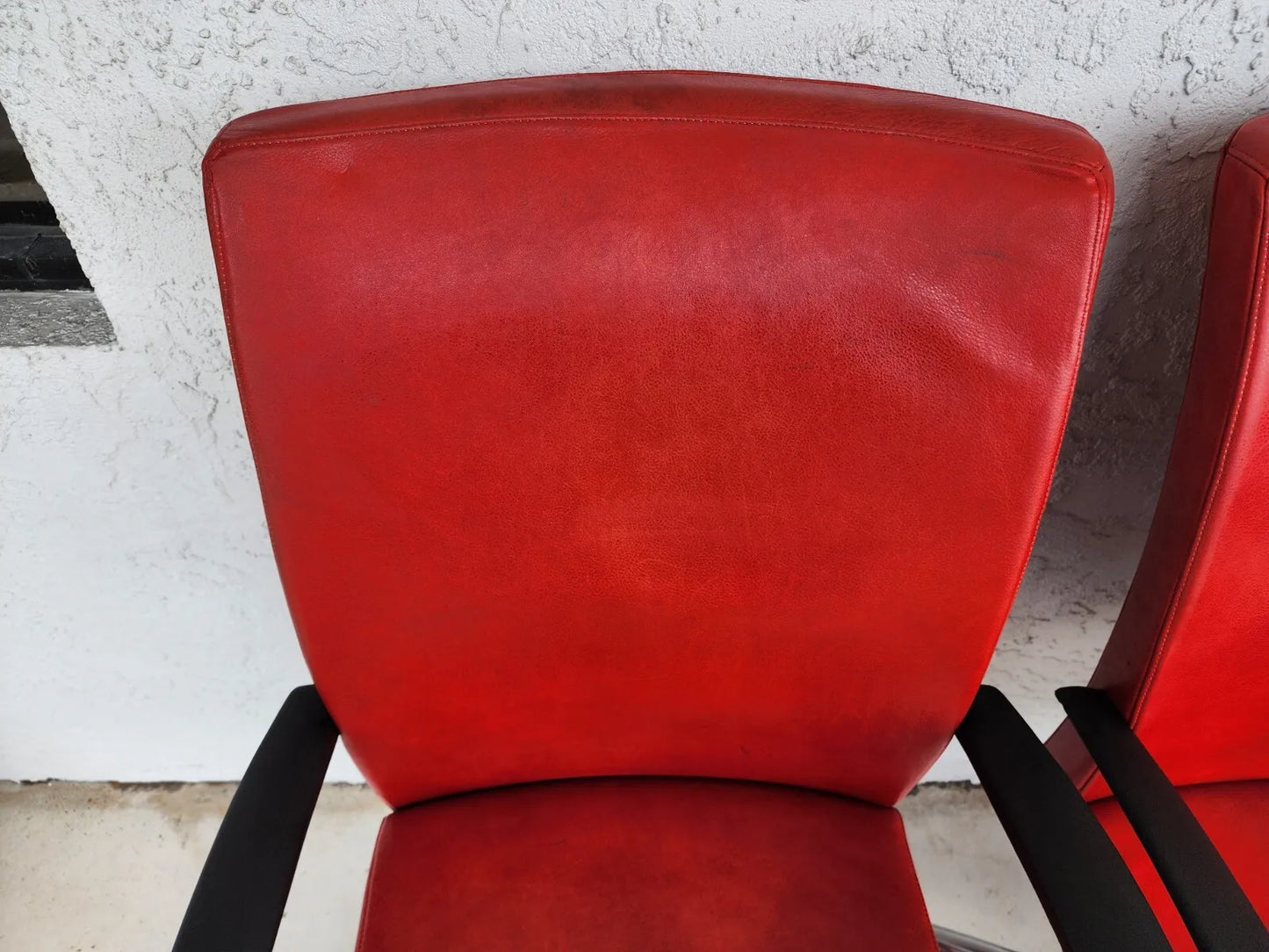 Office Conference Chairs Leather by CABOT WRENN Set of 4