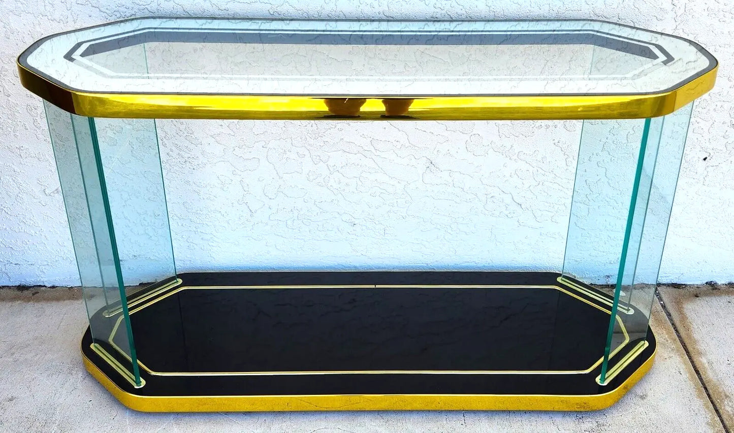 Vintage Console Dry Bar Rolling