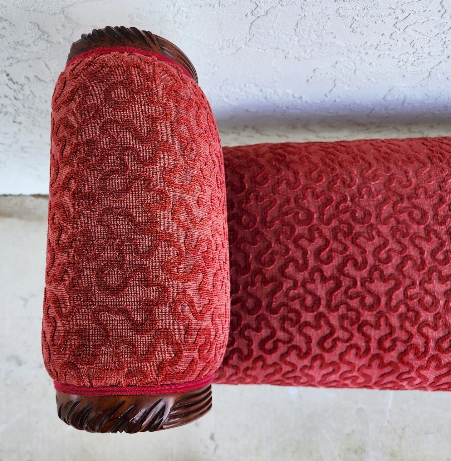 Edward Ferrell Neoclassical Revival Style Bench