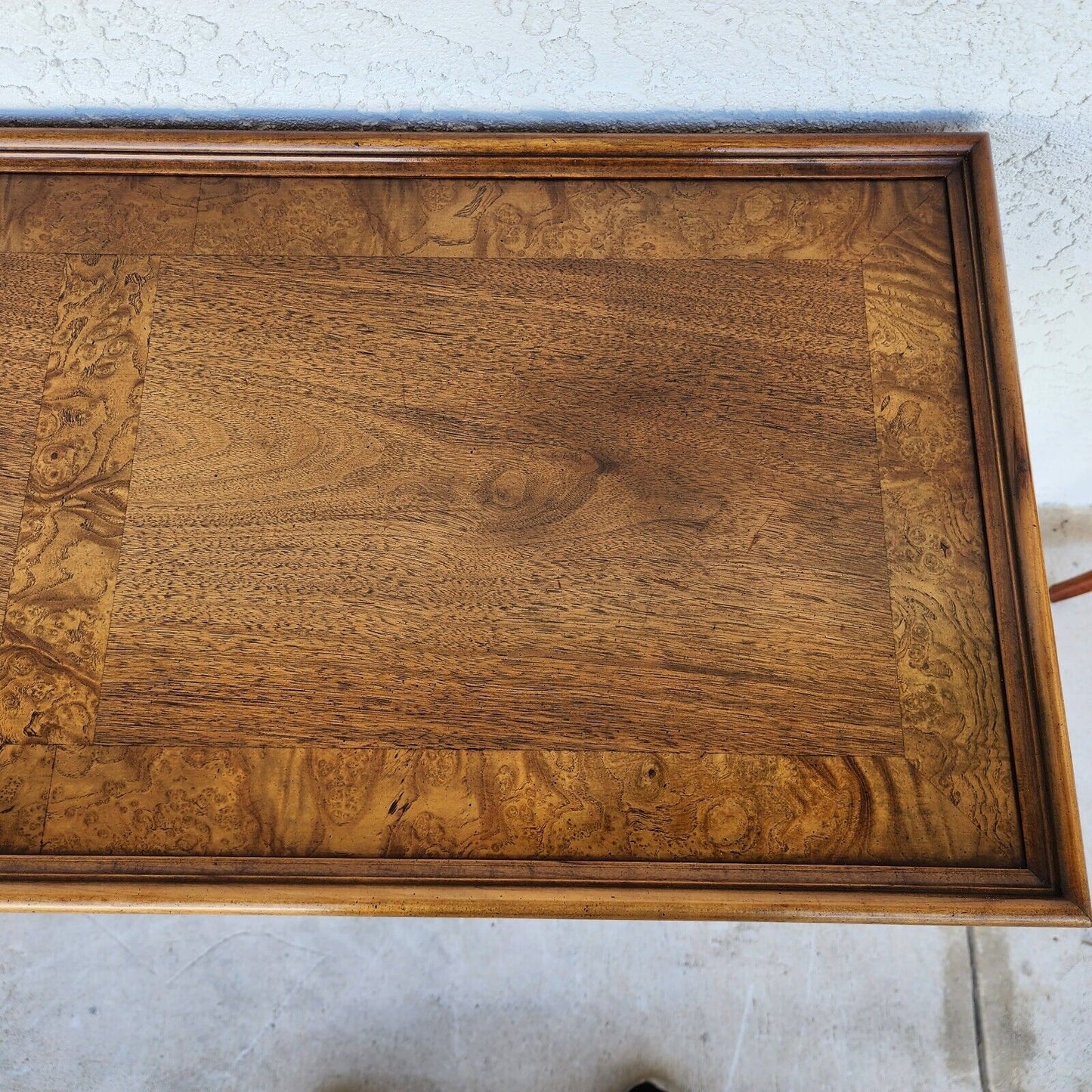 Queen Anne Console Sofa Table by Baker Furniture