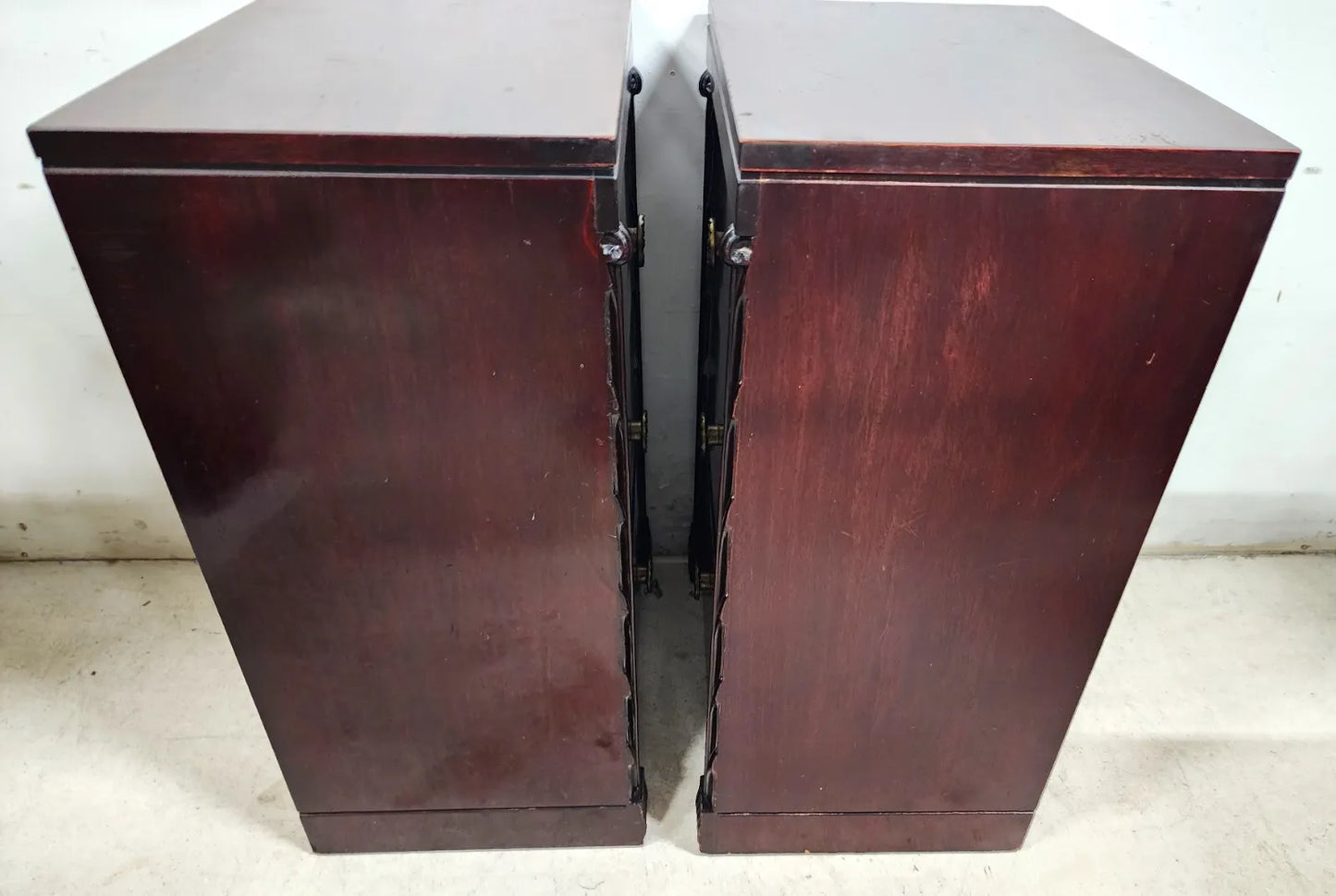 Midcentury Nightstands Side Tables in Rosewood by John Stuart