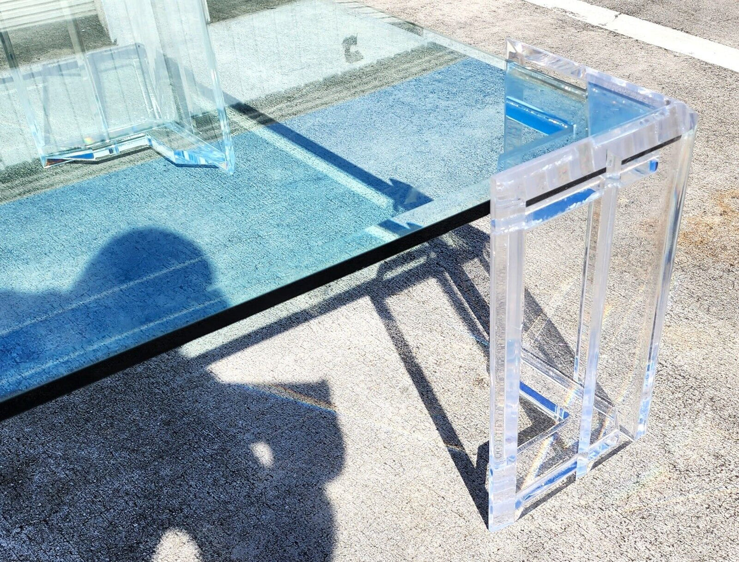 MCM Lucite Cocktail Table 1970s