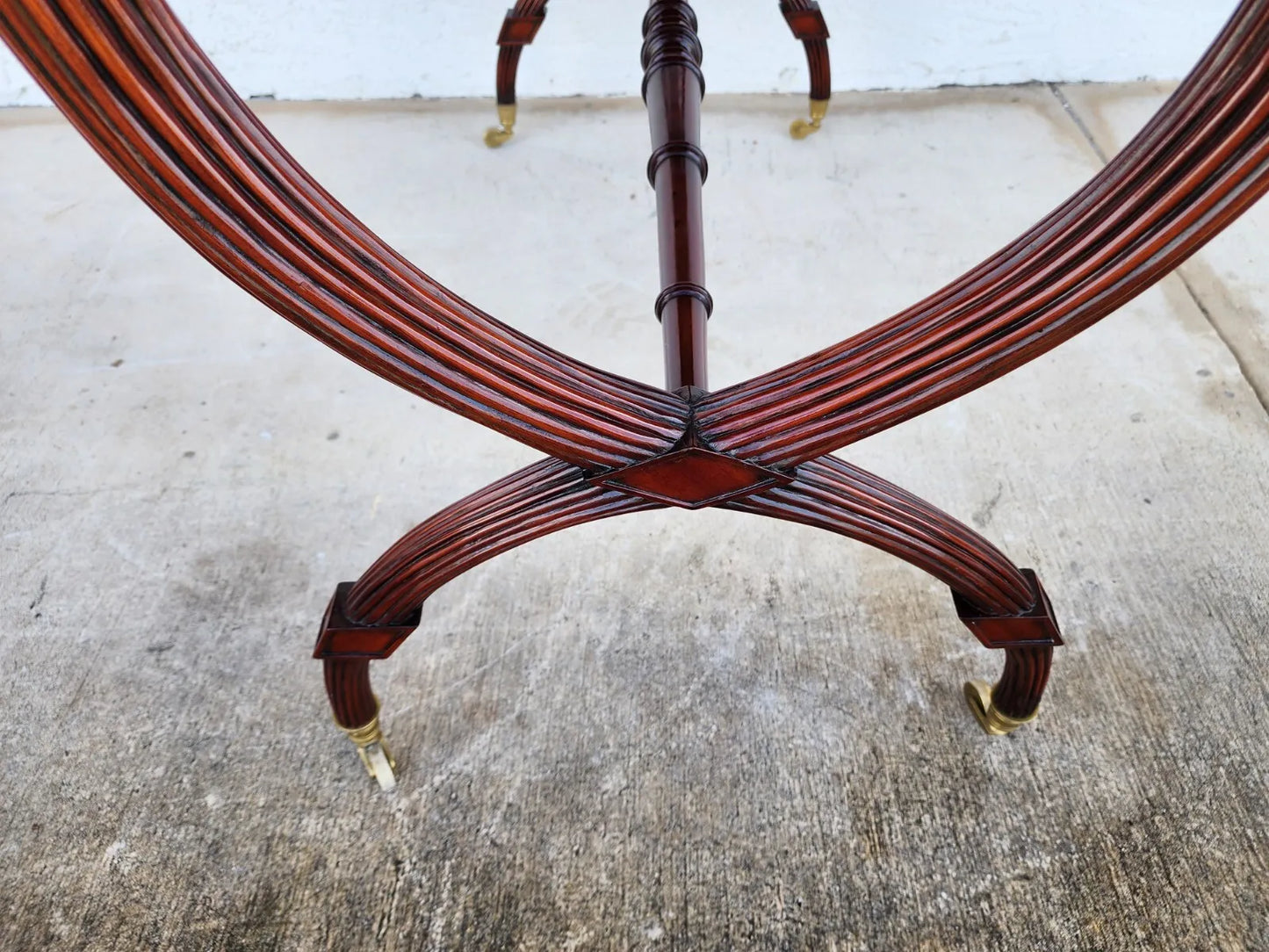 English Console Table Charles X Style Rolling