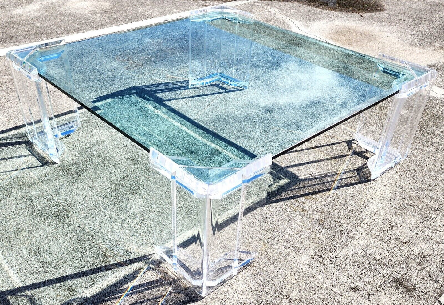 MCM Lucite Cocktail Table 1970s