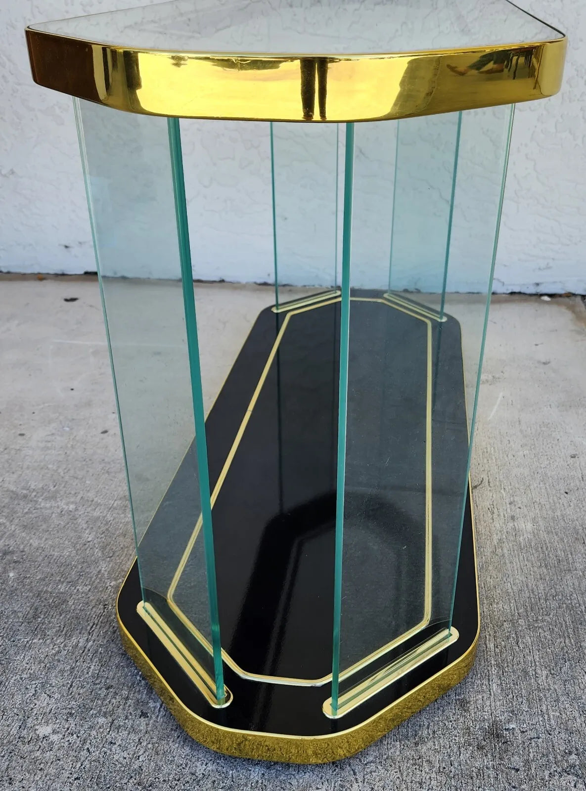 Vintage Console Dry Bar Rolling