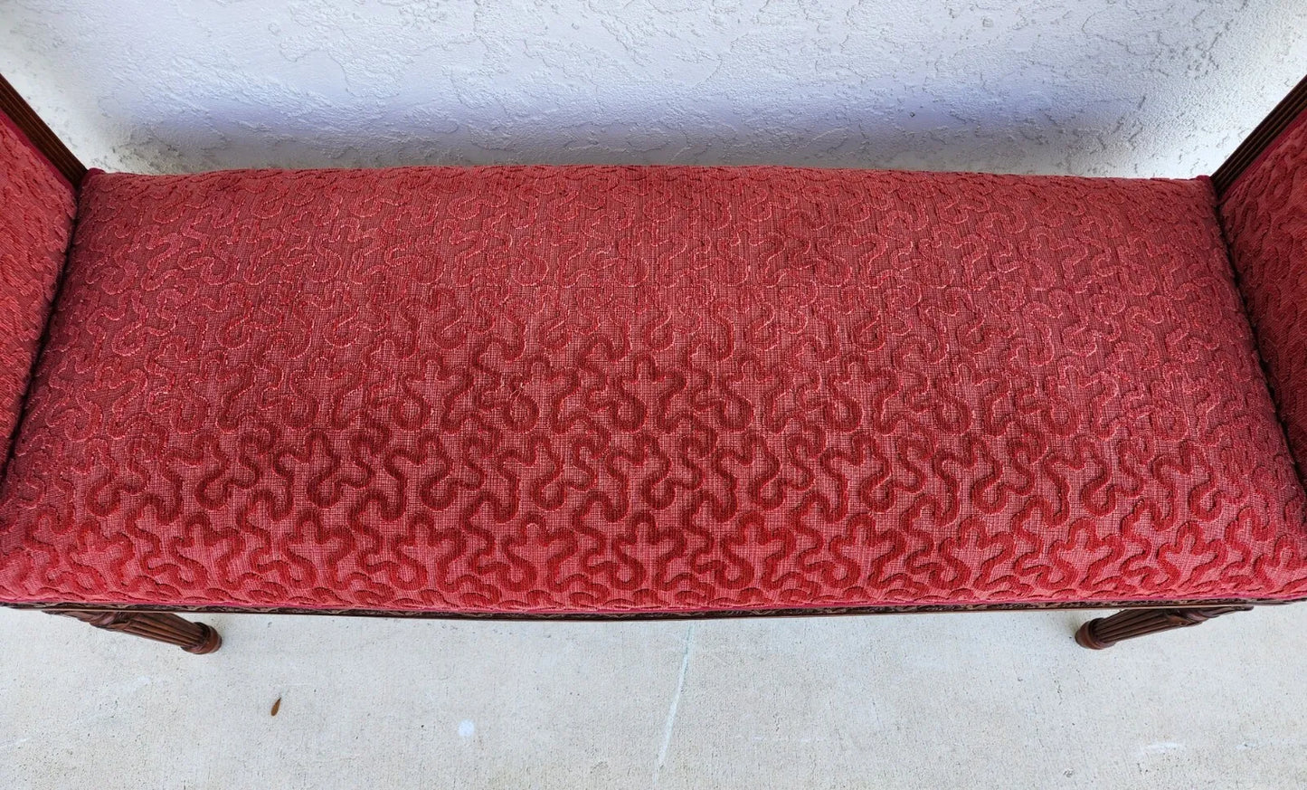 Edward Ferrell Neoclassical Revival Style Bench