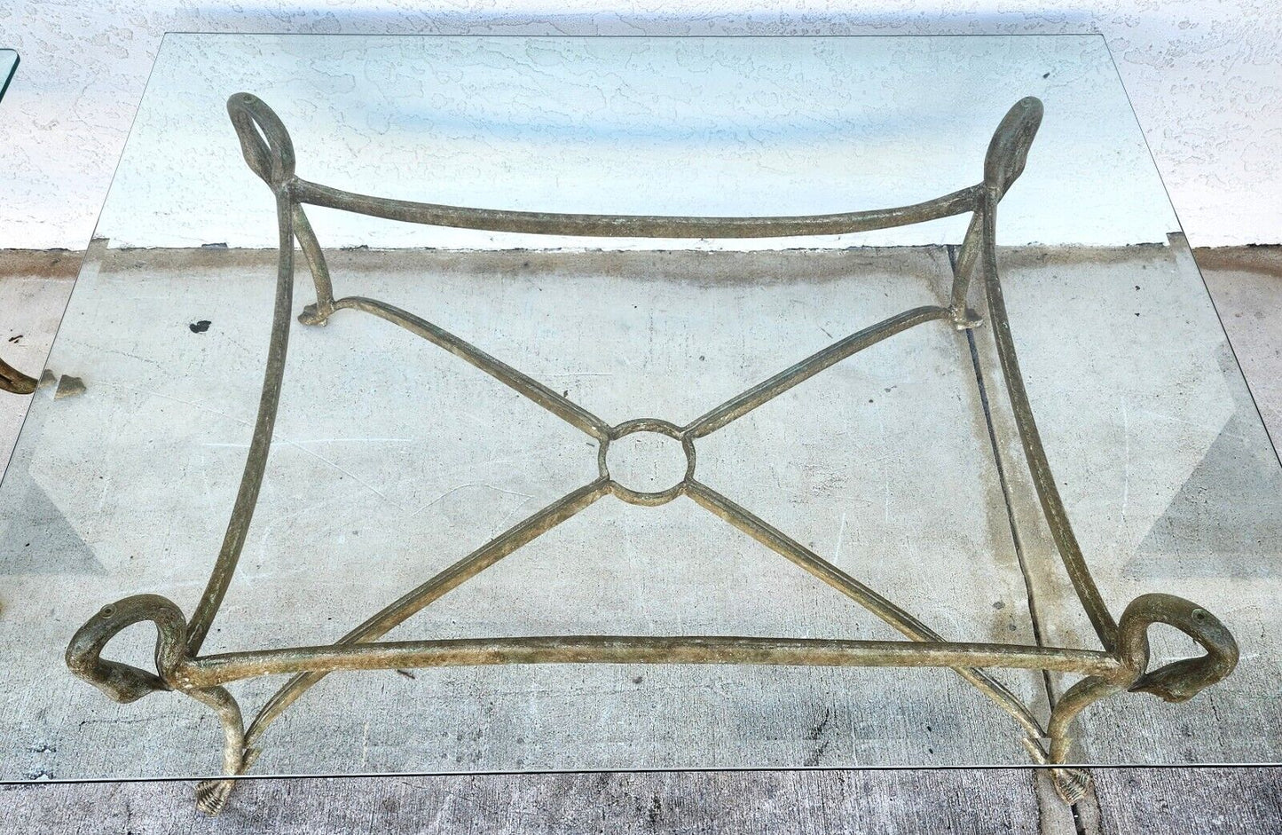 Maison Jansen Style Swan Tables Set of 2